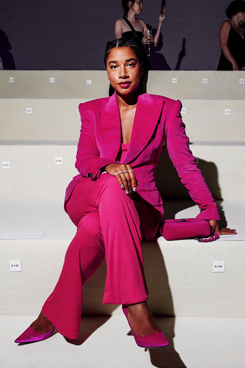 Hannah Bronfman at Tom Ford NYFW 2018