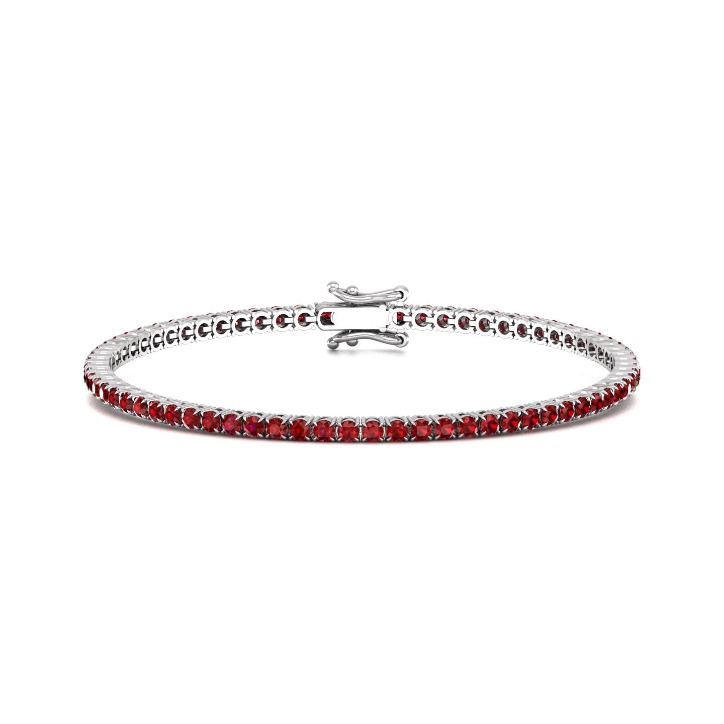 Ruby Tennis Bracelet