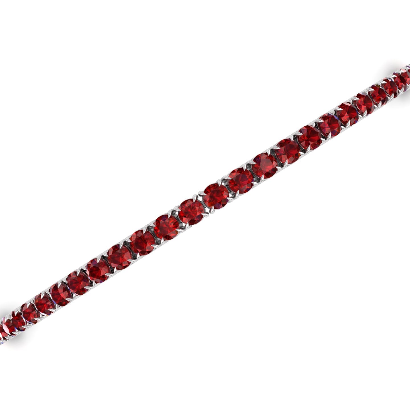 Ruby Tennis Bracelet