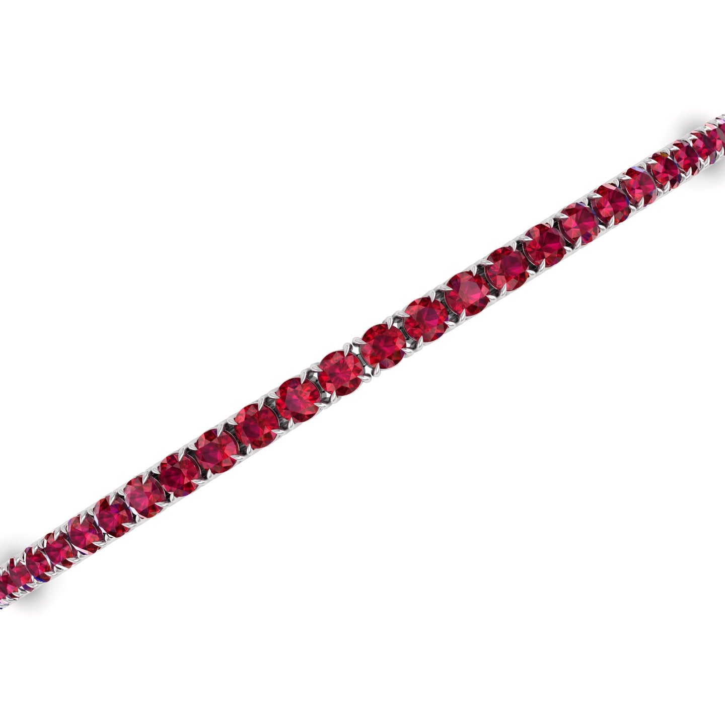 Ruby Tennis Bracelet