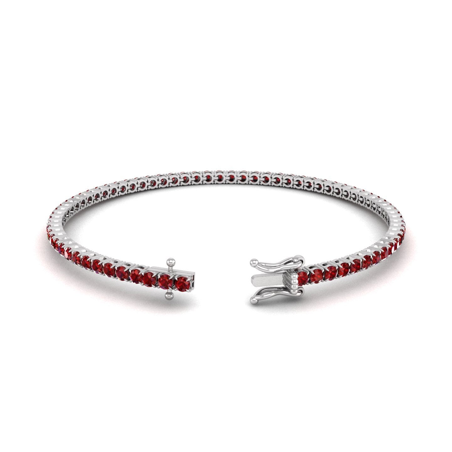 Ruby Tennis Bracelet