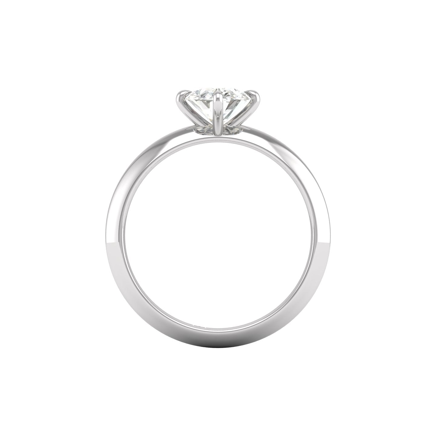 Diamond Solitaire Engagement Ring