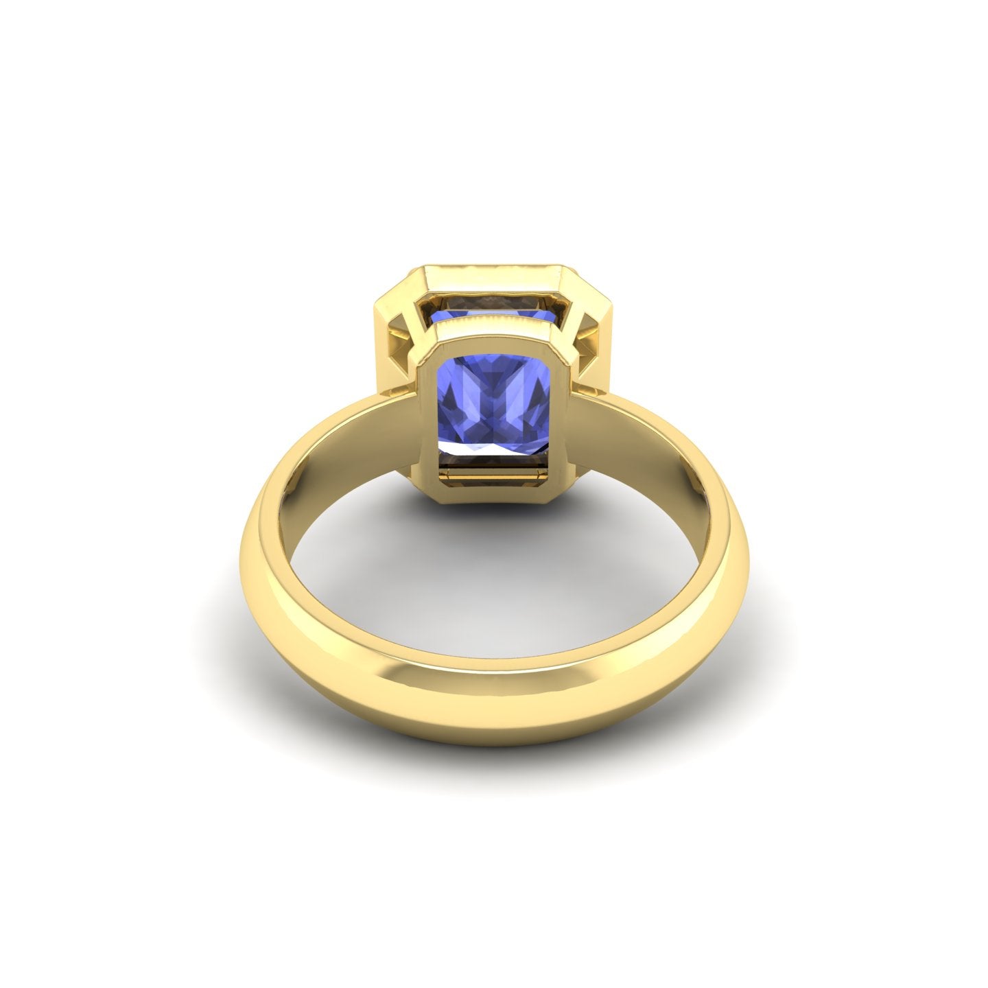 Tanzanite Bezel Ring