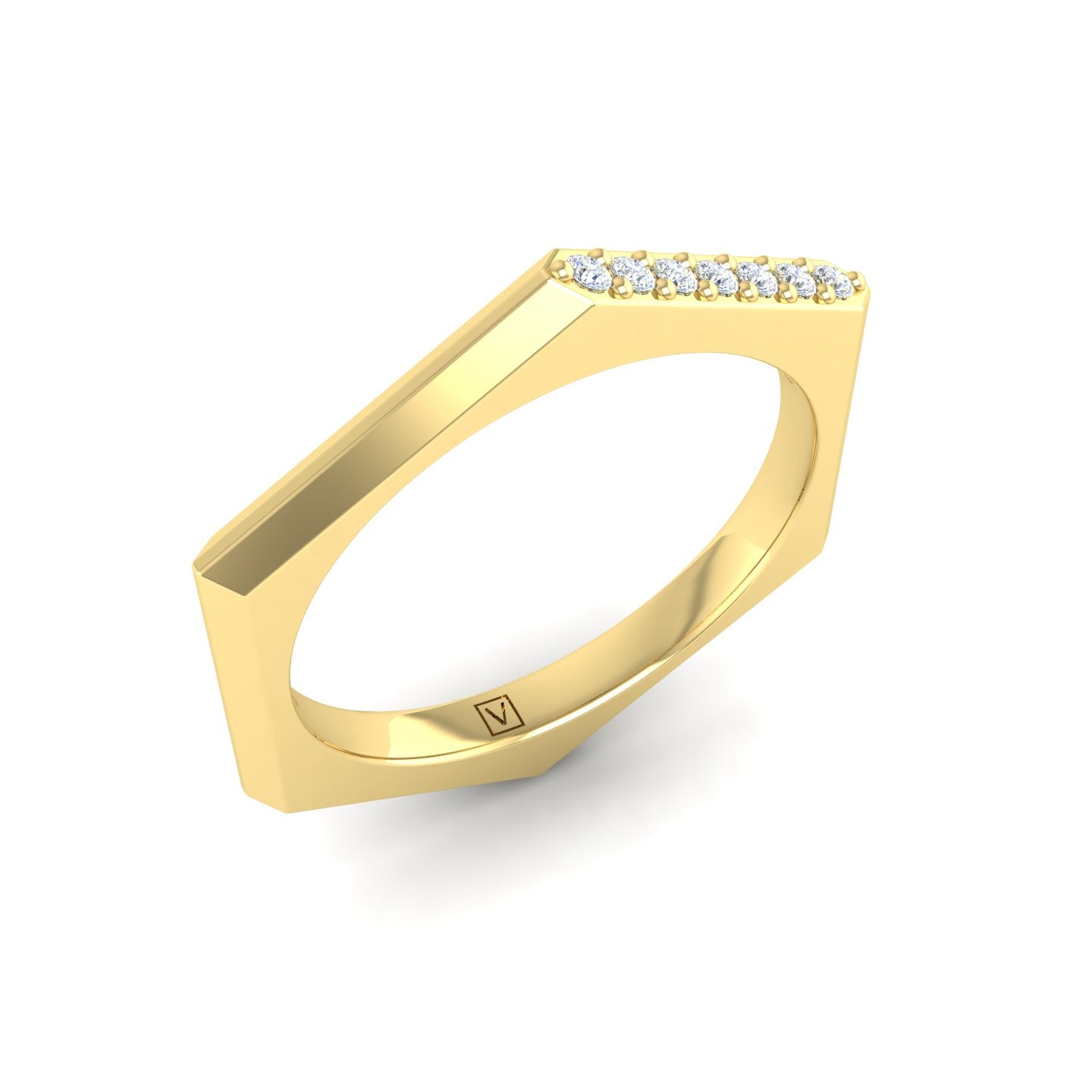 Diamond Geometric Band